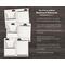 A view of all three bookmark notecards you will receive, an instant digital download.